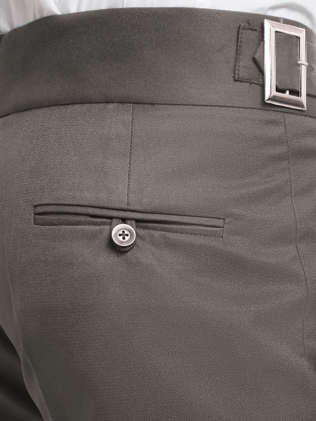 KLOTTHE Lelaki Slim Fit Seluar Pleated Mudah Dicuci