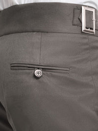 KLOTTHE Lelaki Slim Fit Seluar Pleated Mudah Dicuci