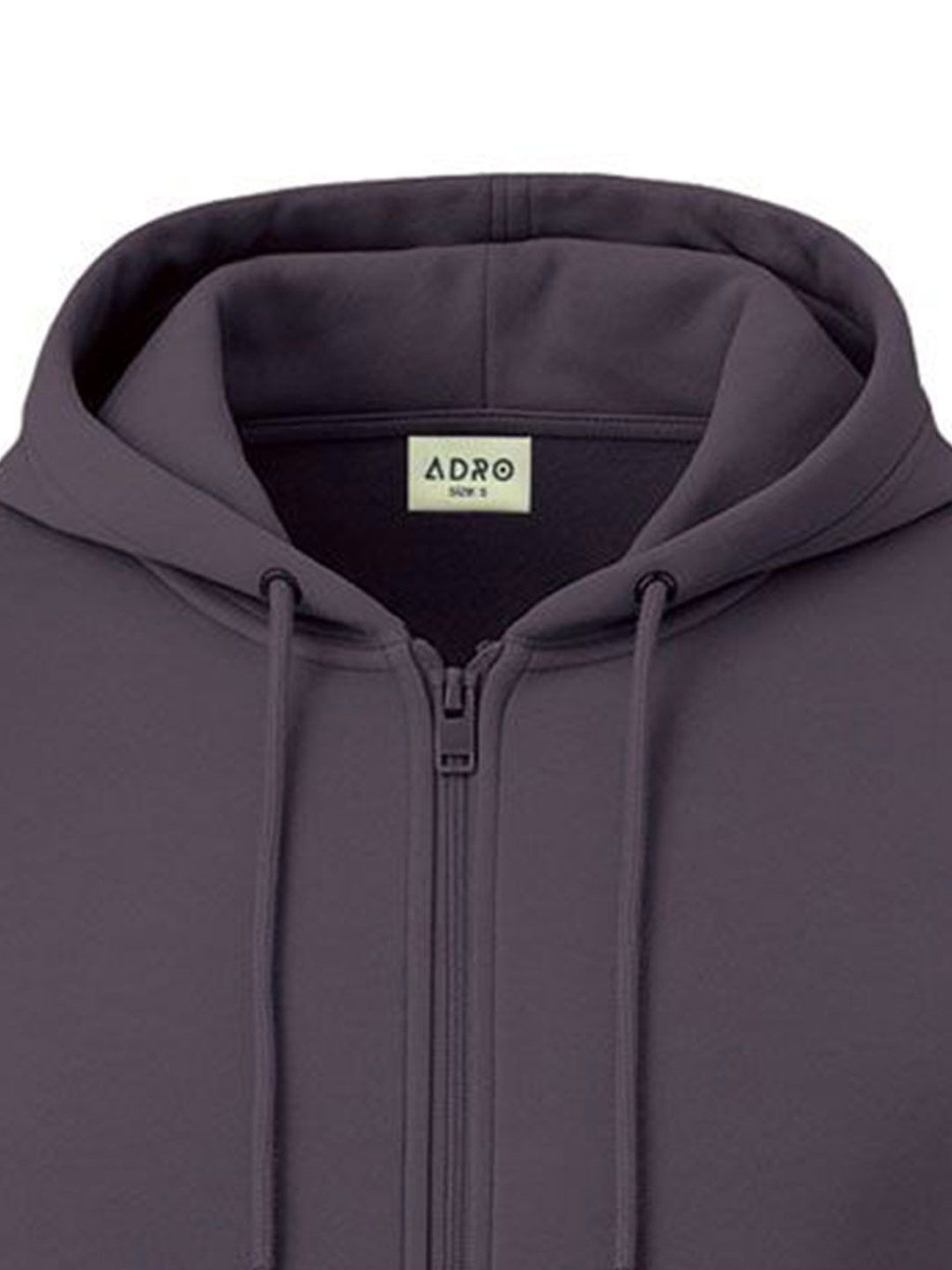 ADRO Men Graphic Printed Regular Fit Zip-Up Hooded Front-Open Sweatshirt