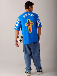 The Indian Garage Co Men Pure Cotton Printed Applique T-shirt