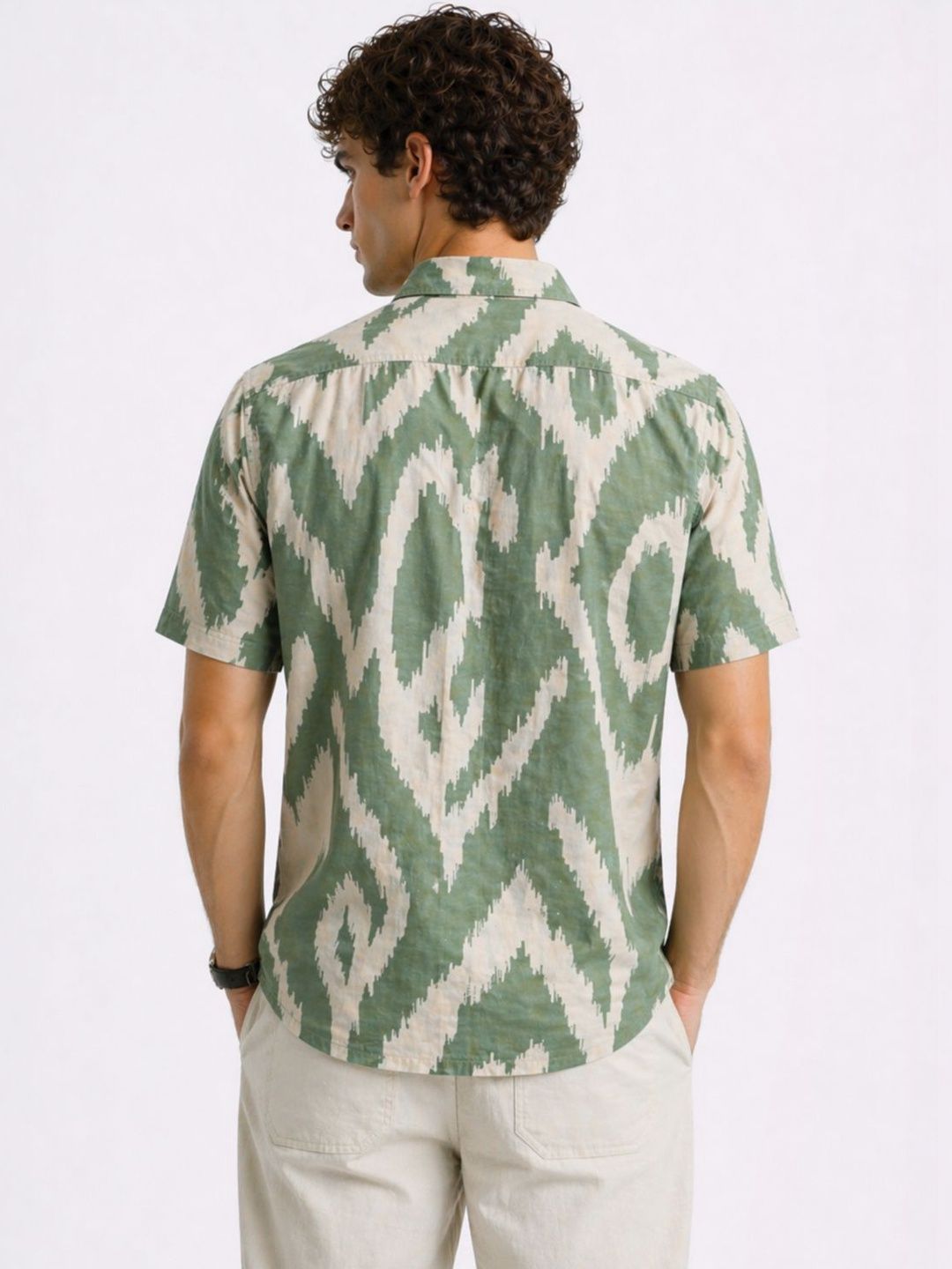 Baju Kasual Bercetak Standard ADRO Lelaki