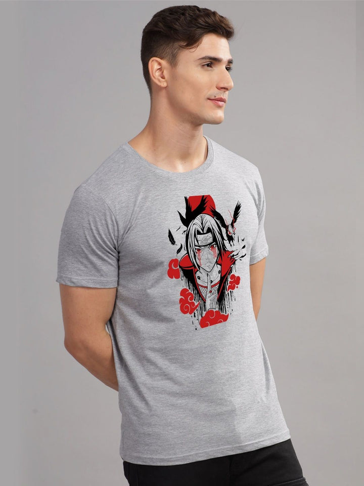 ADRO Men Printed Applique T-shirt