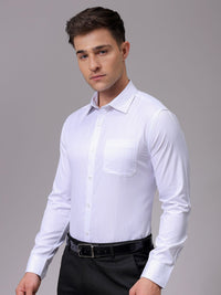 The Indian Garage Co. X Luxe Men Slim Fit Multi Stripes Opaque Striped Formal Shirt