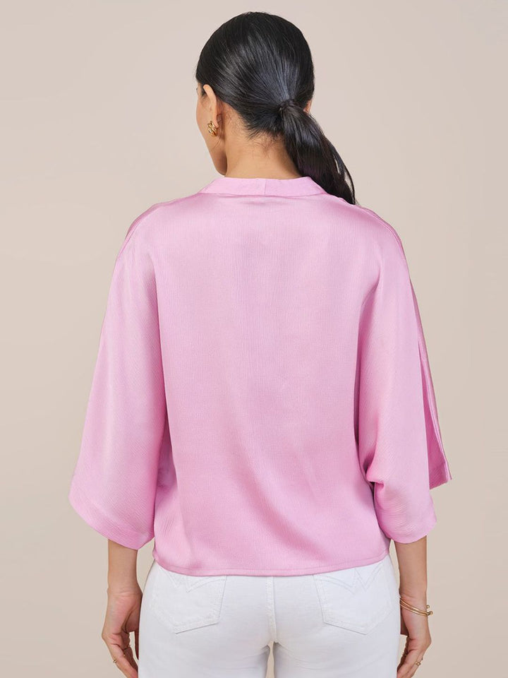AND Women Extended Sleeves Shirt Style Top