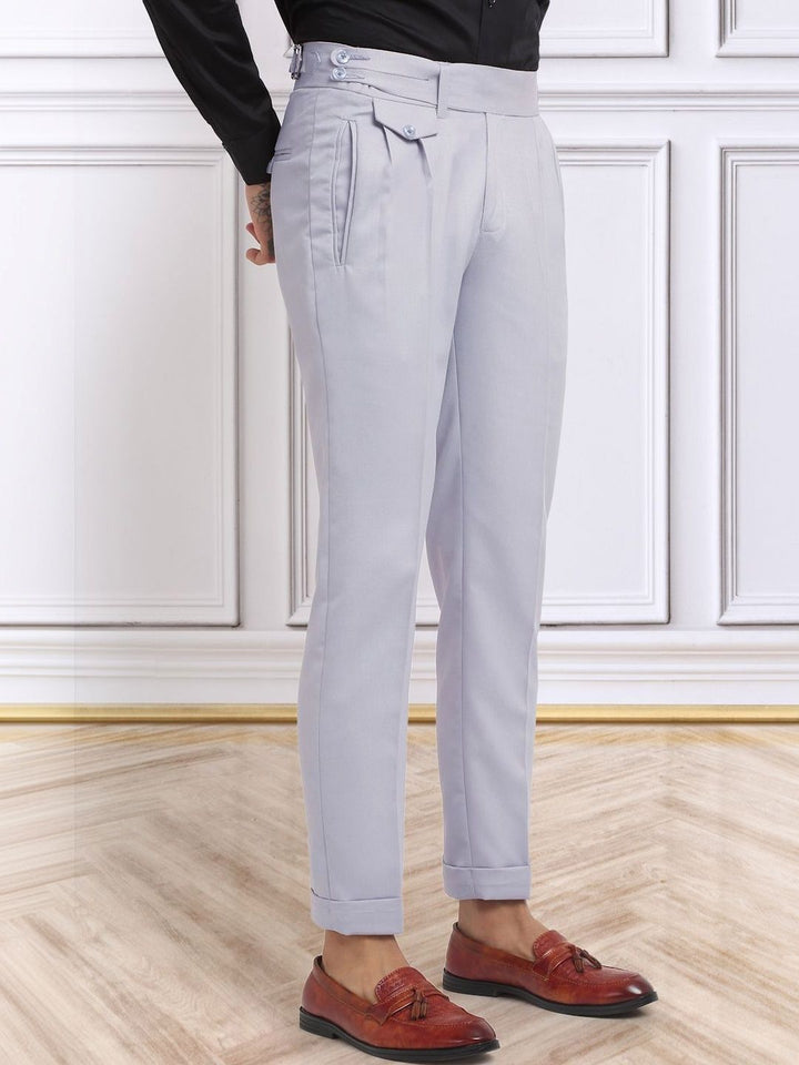 Moda Rapido Men Slim Fit Easy Wash Trousers