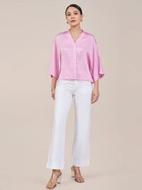 AND Women Extended Sleeves Shirt Style Top