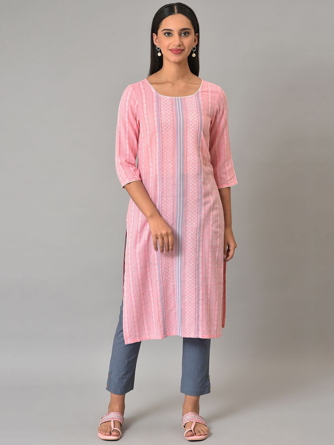 AURELIA Women Printed Kurta