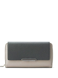 Lino Perros Women Colourblocked Three Fold Wallet