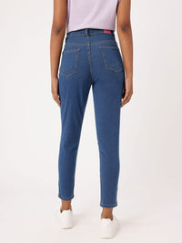 DressBerry Women Classic Touch Mom Fit Ethnic Printed Jeans