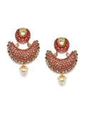 Anting-anting Drop Kontemporari Anouk Saduran Emas