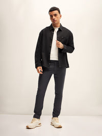 THE BEAR HOUSE Men Slim Fit Chinos Trousers