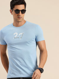Being Human Typography Printed Pure Cotton T-shirt