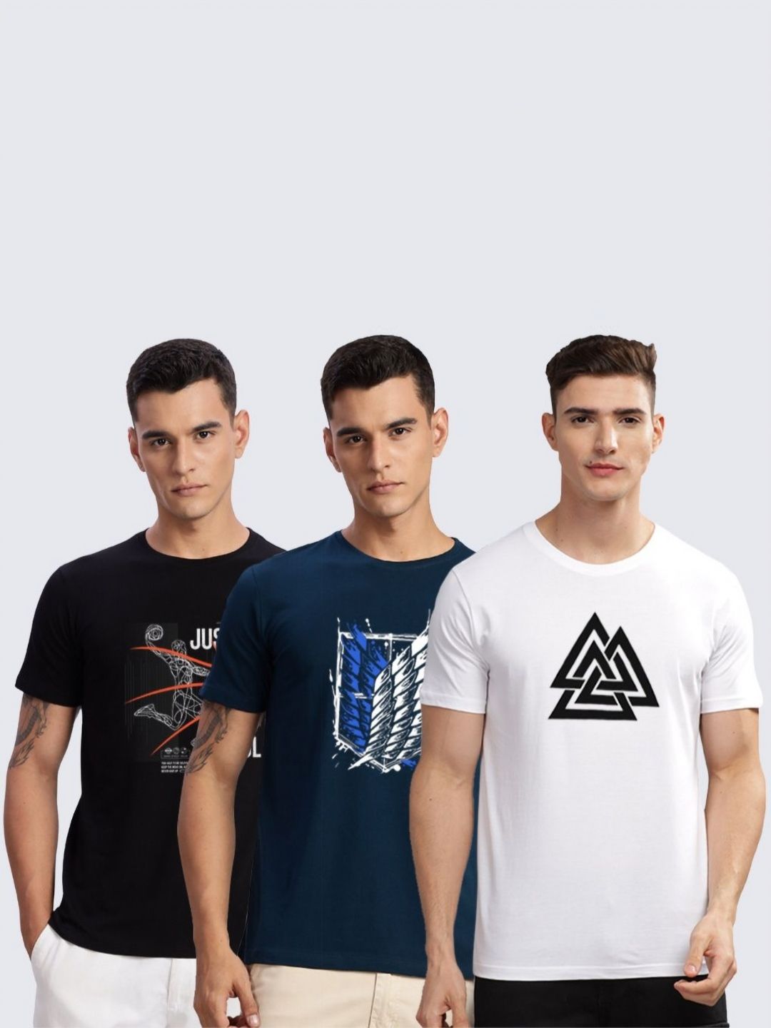 ADRO Men Printed T-shirt