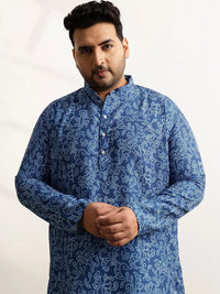 SOJANYA PLUS Men Ethnic Motifs Printed Regular Kurta with Pyjamas
