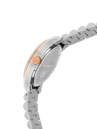 Sambungan Perancis Lelaki Dial & Gelang Gelang Keluli Tahan Karat Tali Analog Watch FCH14RTM