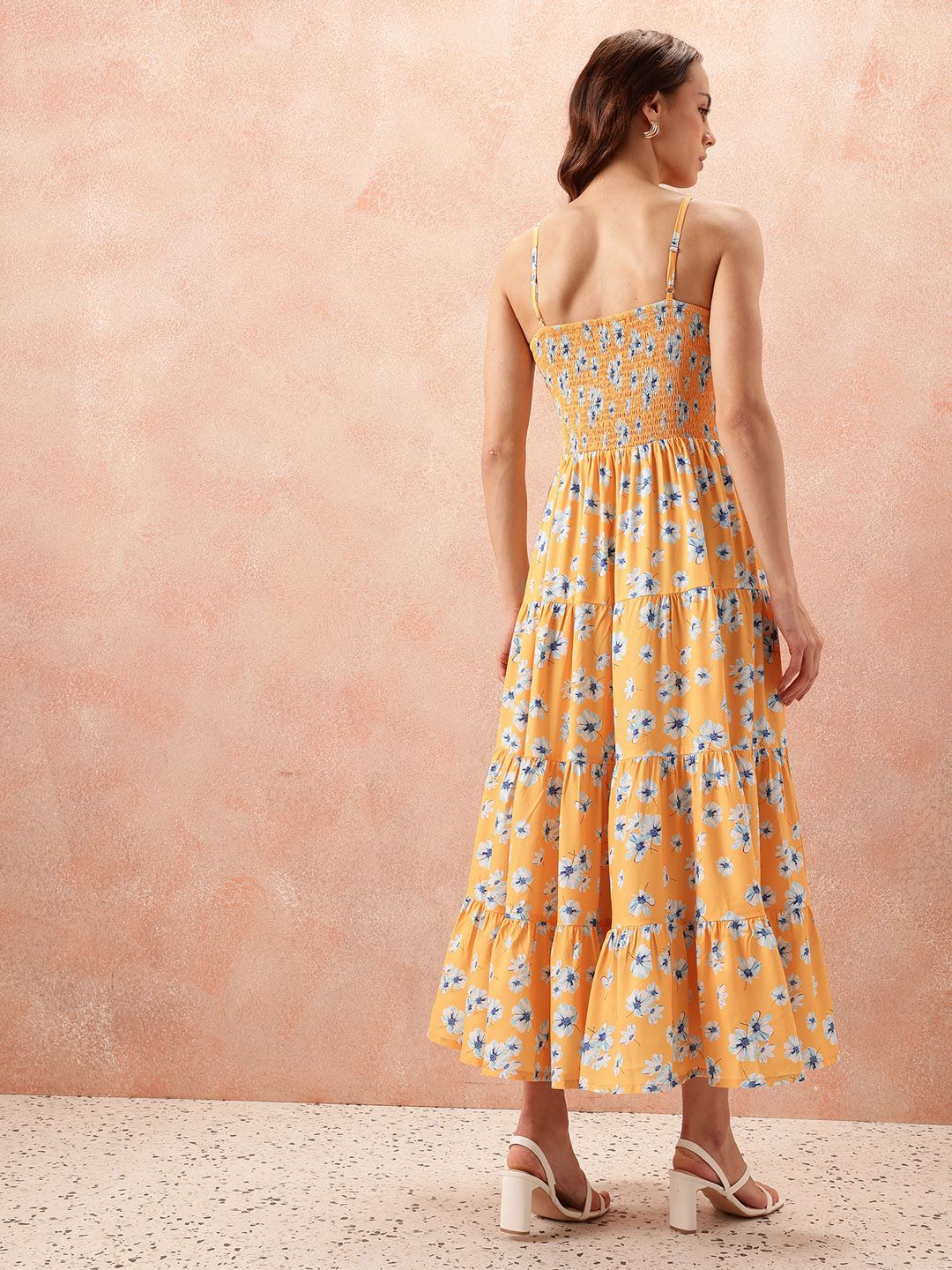 all about you Floral Print Fit & Flare Maxi Dress