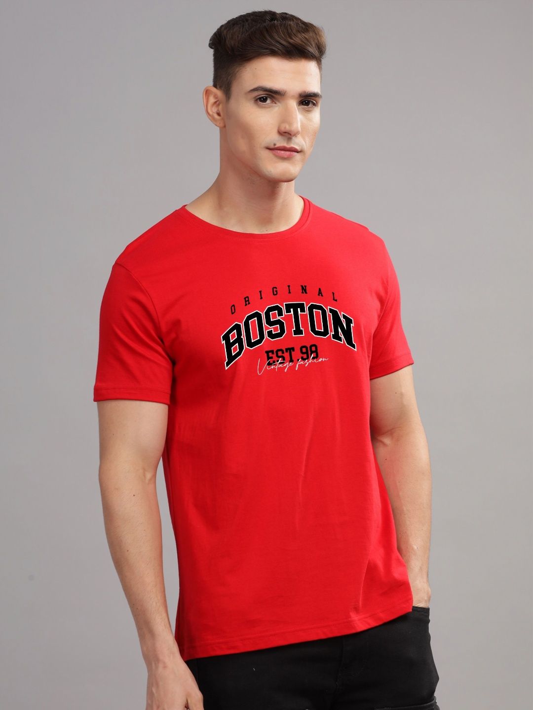 ADRO Men Printed T-shirt