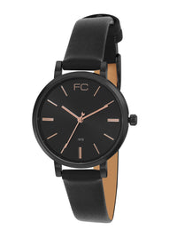 French Connection Women Dial & Leather Straps Analogue Watch FCN00071F