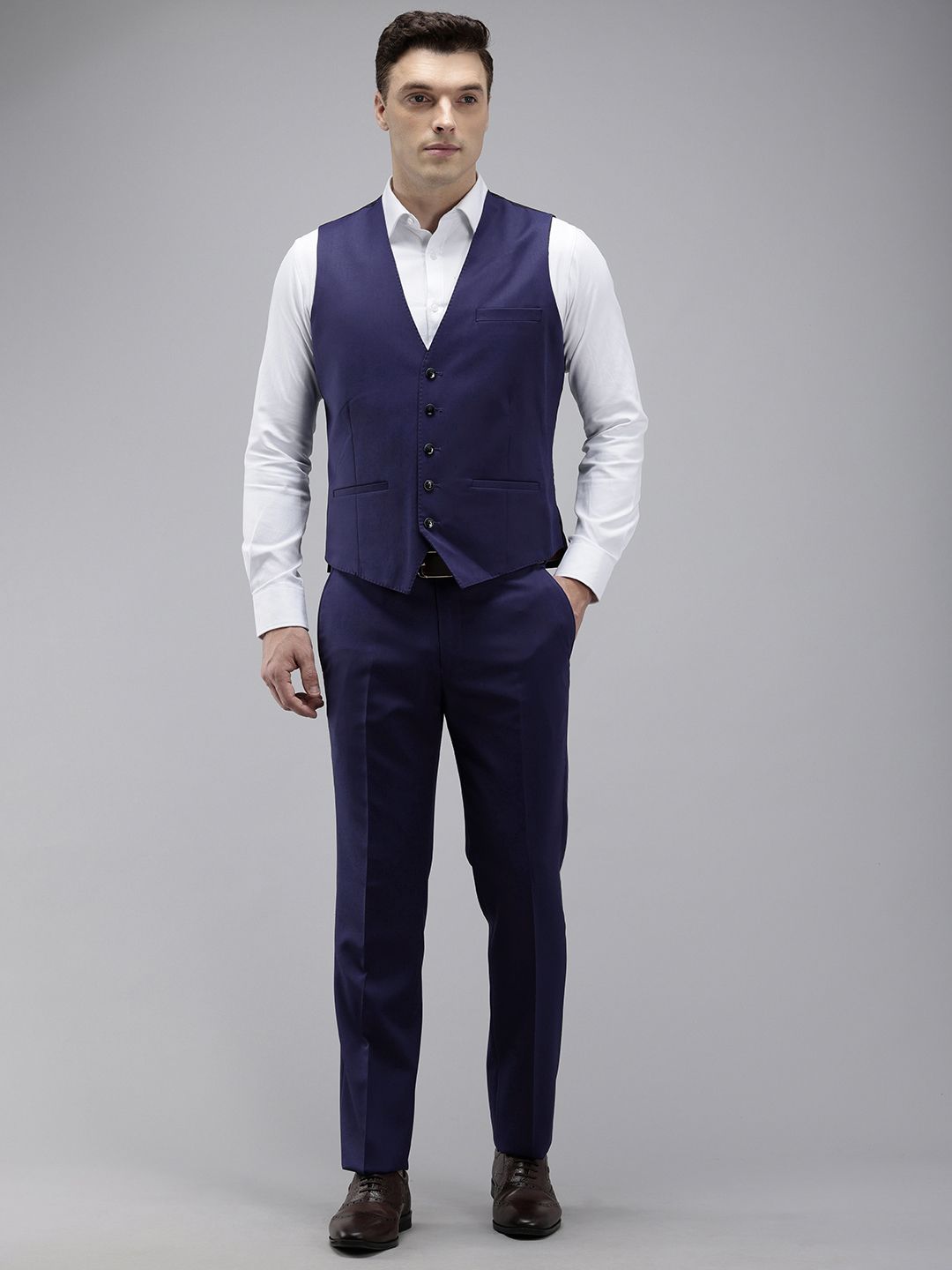 Park Avenue Super Slim Fit 3 Piece Formal Suit
