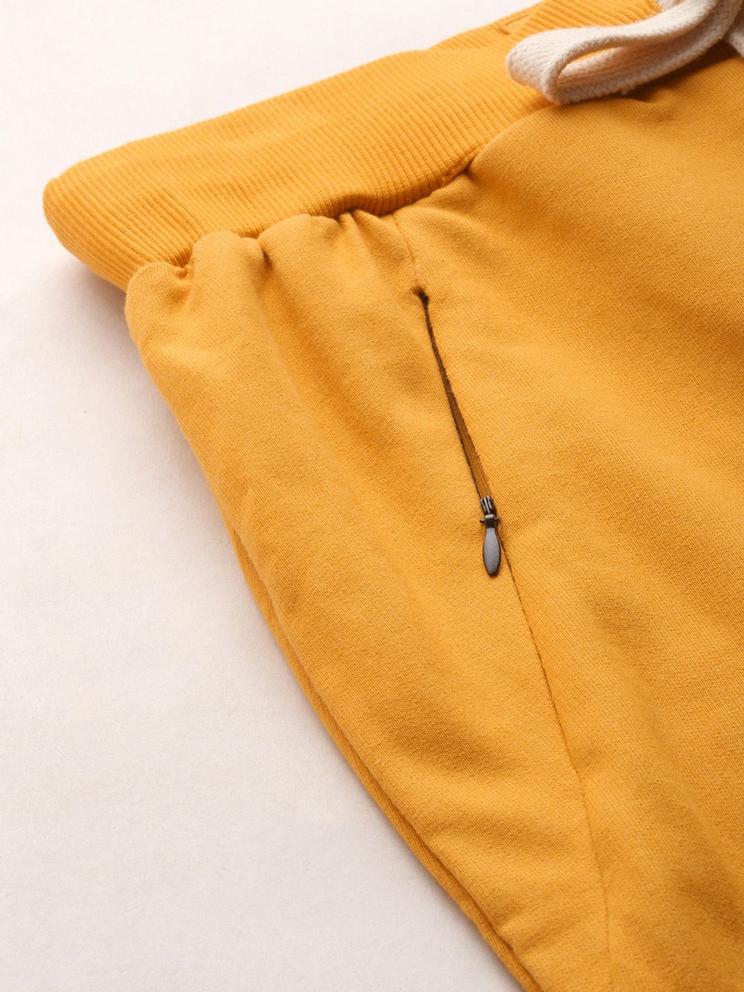 DILLINGER Women Mustard Yellow Solid Slim Fit Joggers
