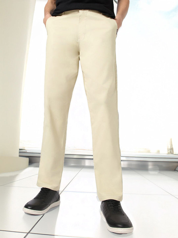 Urbano Fashion Men Regular Fit Casual Chinos Trousers