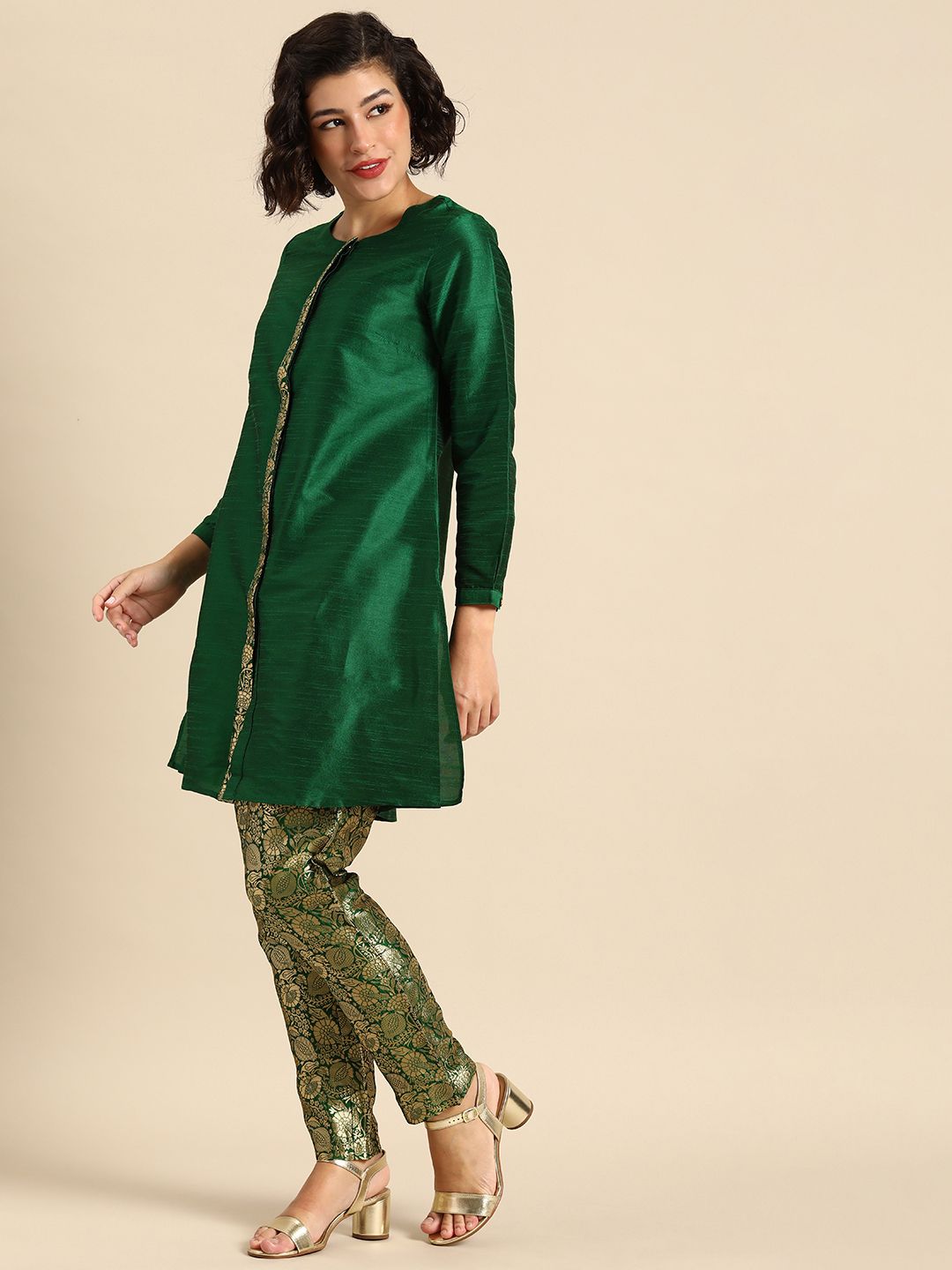 Anouk Women Regular Kurta With Trousers