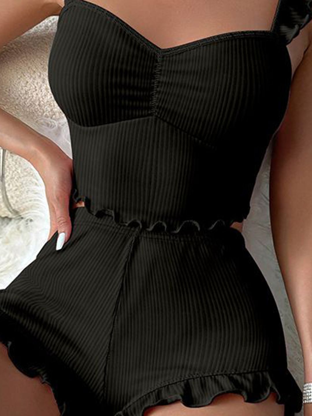 DressBerry Women Shoulder Straps Night suit