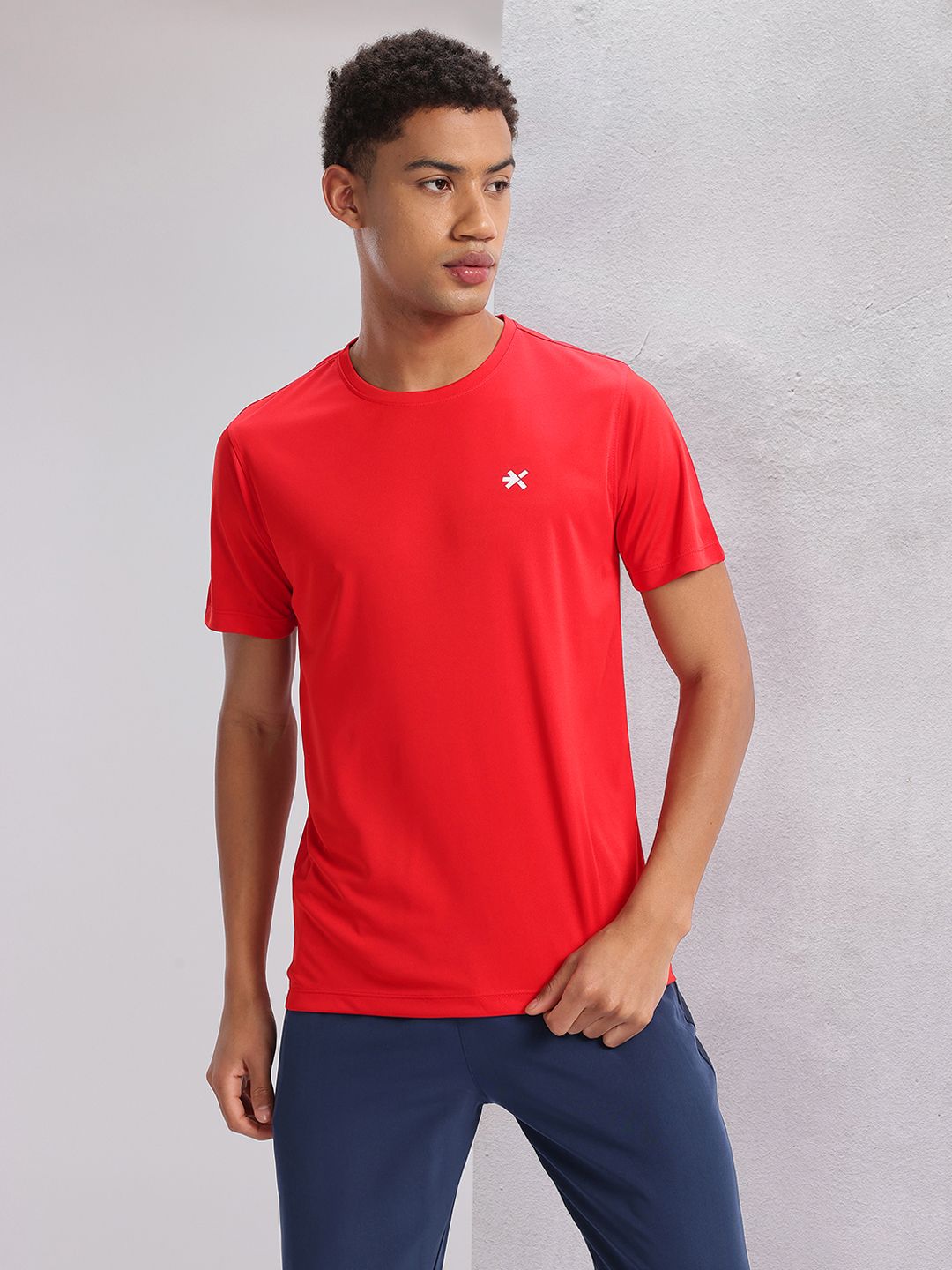 HRX by Hrithik Roshan Printed Rapid-Dry Training T-shirt