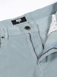 Thomas Scott Men Regular Fit Corduroy Chinos Trousers