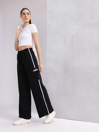 HRX by Hrithik Roshan  Women Lifestyle Side Stripe Cargo Track Pants