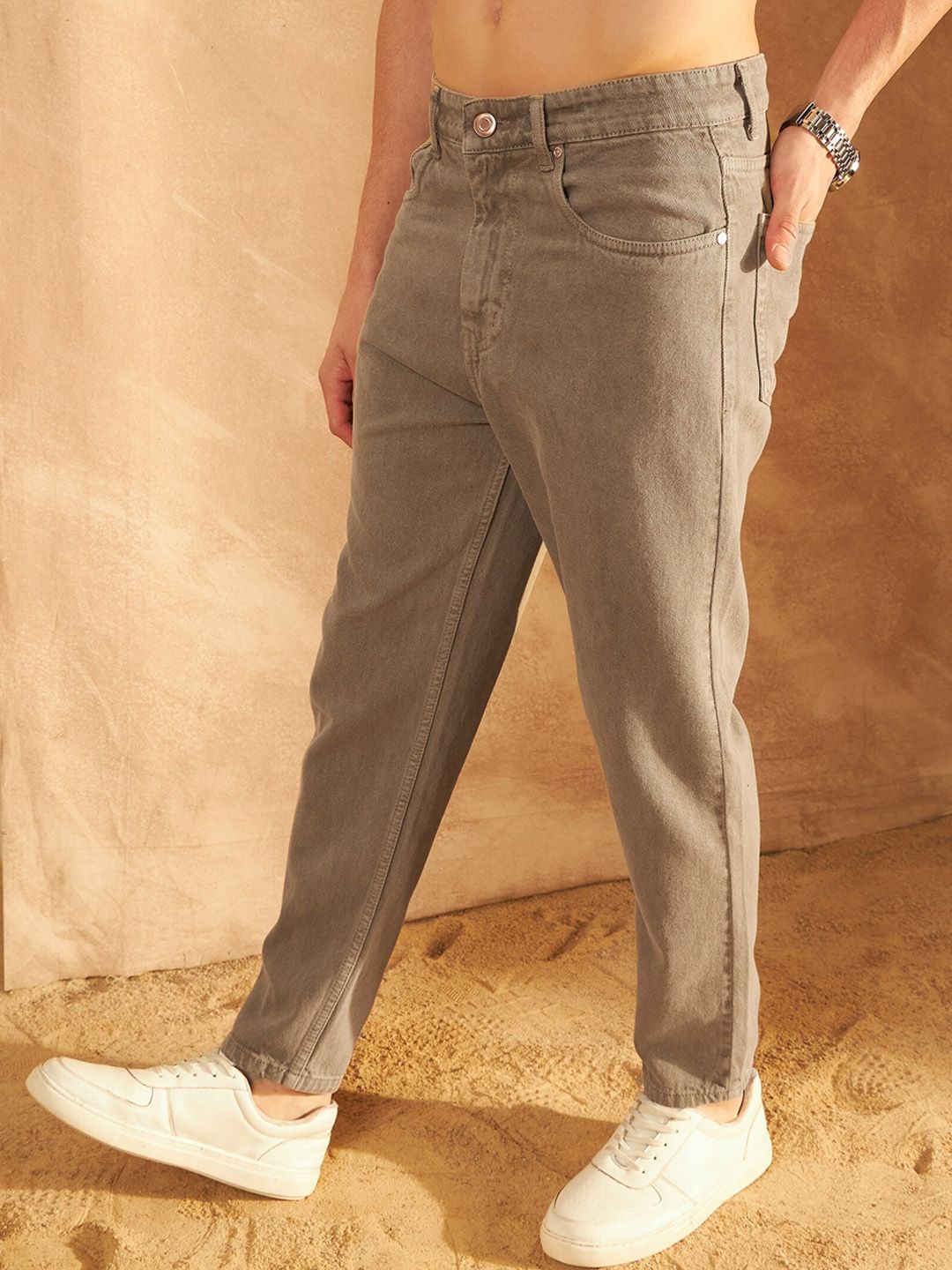 DENNISON Men Comfort Mid Rise Cotton Jeans