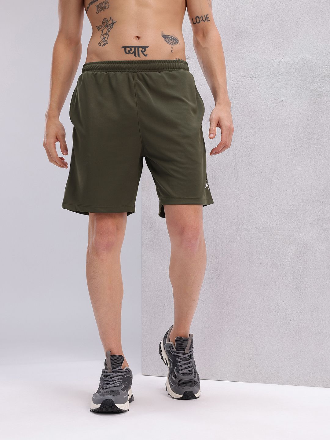 HRX by Hrithik Roshan Men Rapid-Dry Training Shorts