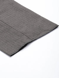 Raymond Men Striped Slim Fit Formal Trousers