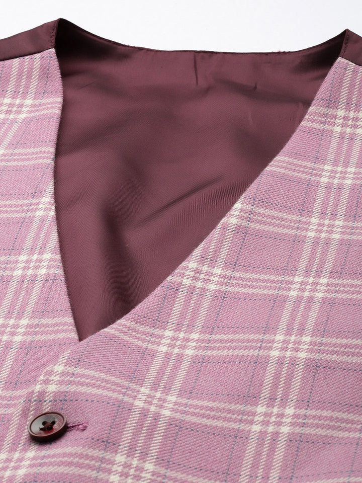 Park Avenue Super Slim Fit Notched Lapel Collar 3 Piece Party Suit