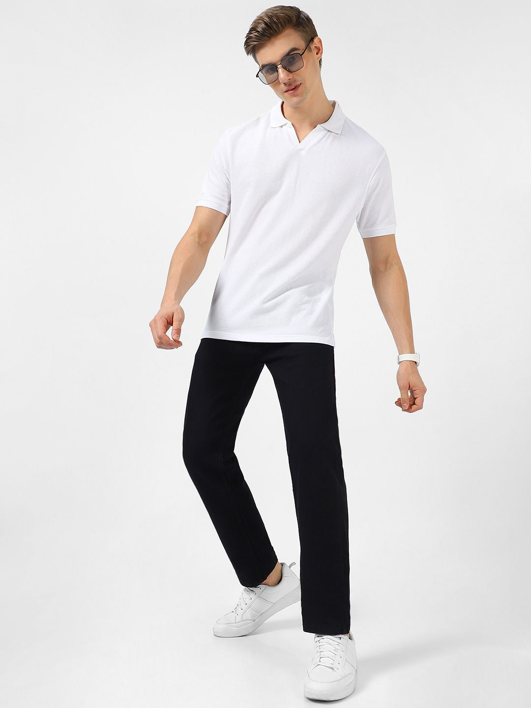 Urbano Fashion Men Mid-Rise Stretchable Jeans