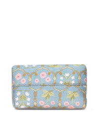 ZOUK Blue Floral Printed Sling Bag