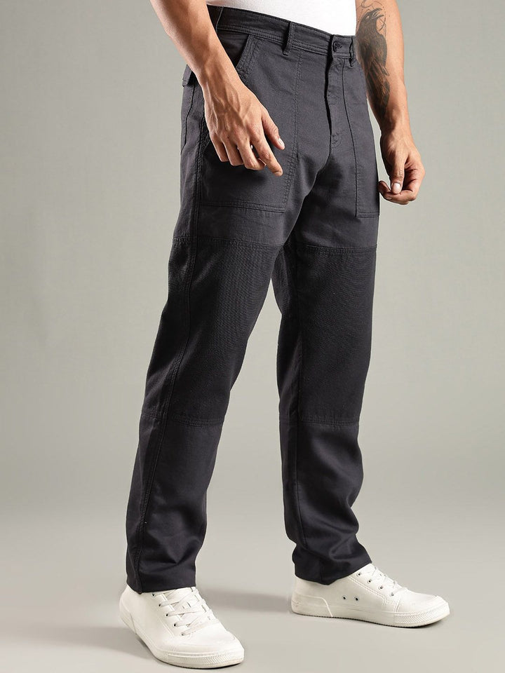 Thomas Scott Men Smart Relaxed Fit Easy Wash Trousers