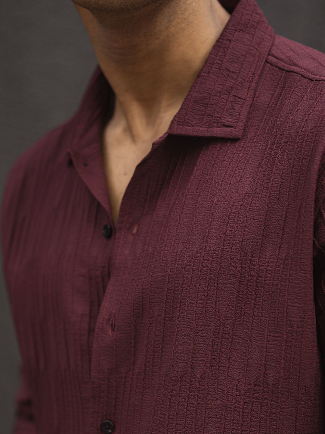 Powerlook Men Striped Spread Collar Casual Shirt