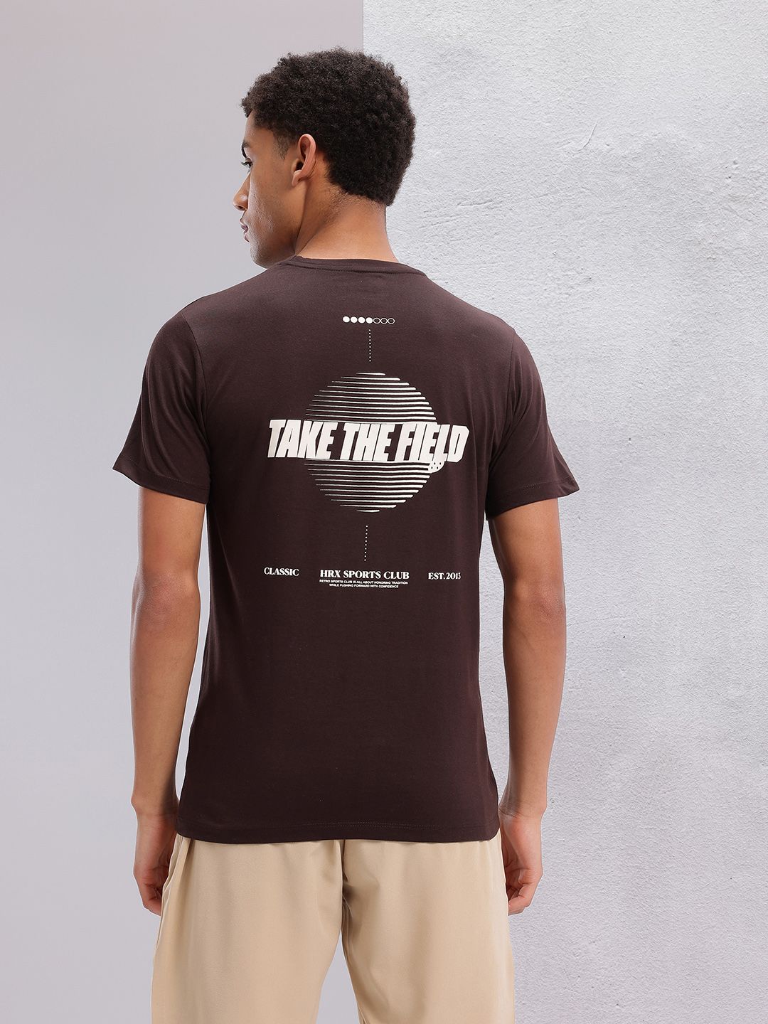 HRX by Hrithik Roshan Typography Print Round-Neck Lifestyle T-shirt