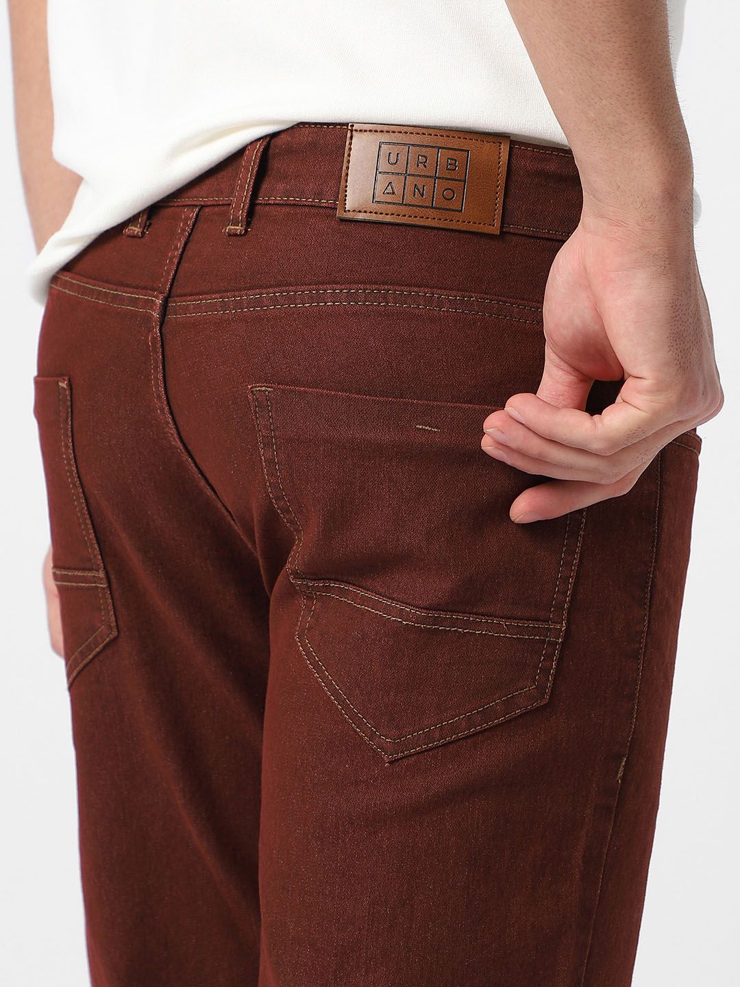 Urbano Fashion Men Stretchable Coloured  Jeans