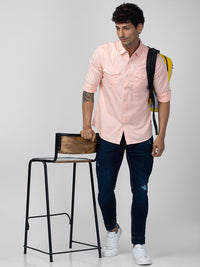 SPYKAR Men Slim Fit Casual Cotton Shirt