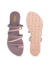 Metro Strappy One Toe Flats