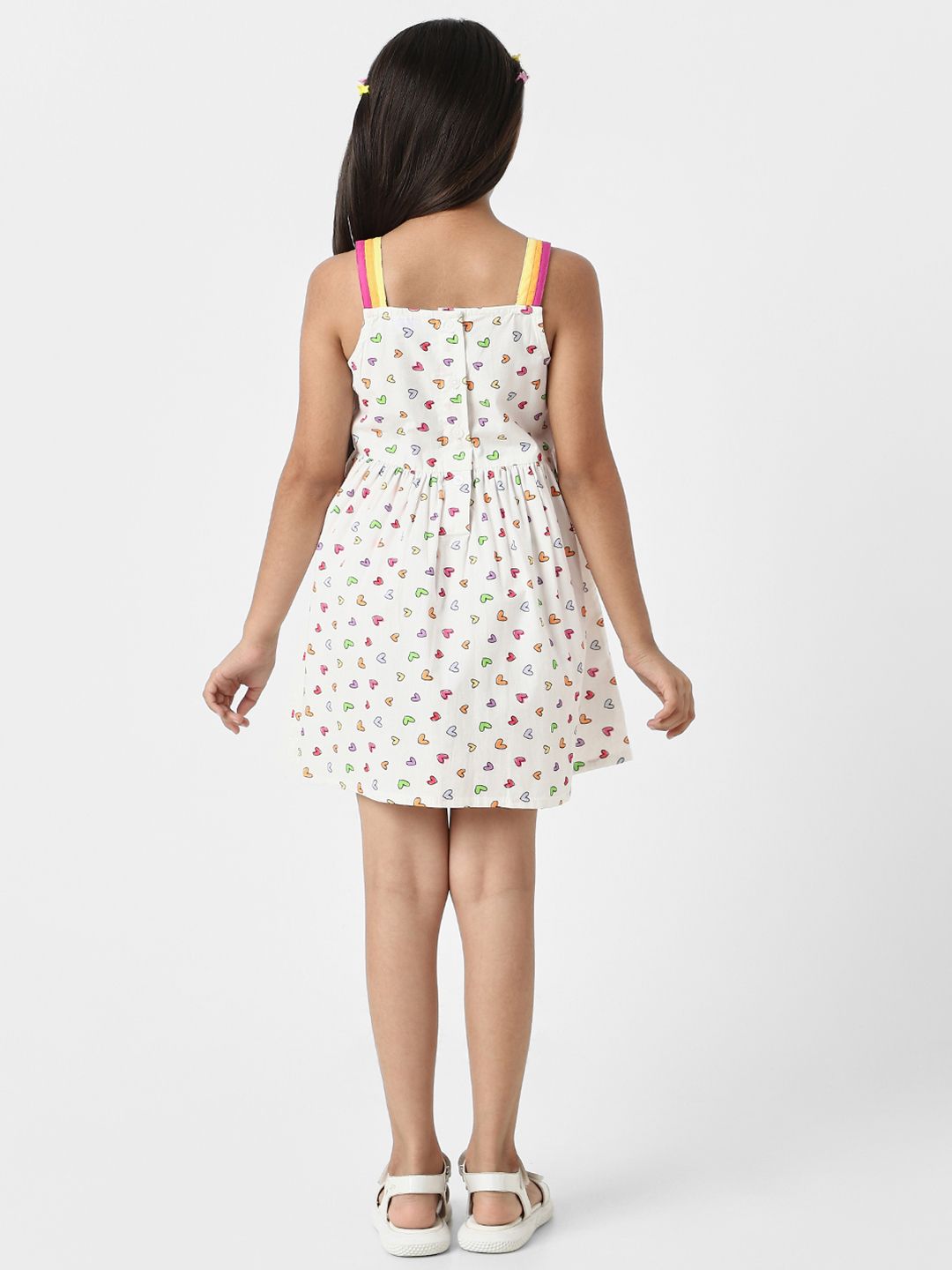 Nauti Nati Print Fit & Flare Dress