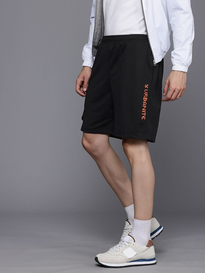 HRX by Hrithik Roshan Men Typography Printed Shorts