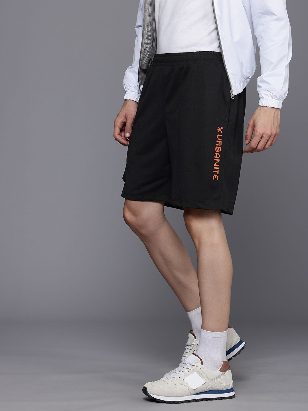 HRX by Hrithik Roshan Men Typography Printed Shorts