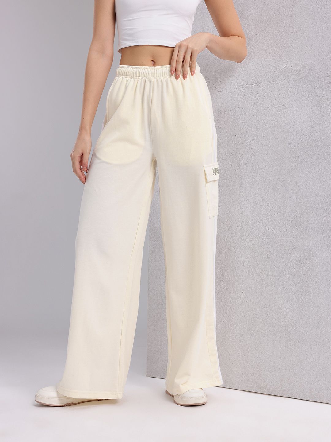 HRX by Hrithik Roshan  Women Lifestyle Cargo Track Pants