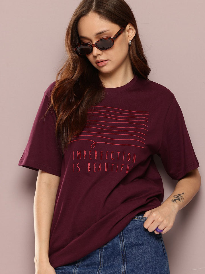 Tshirt sulaman besar wanita Dillinger