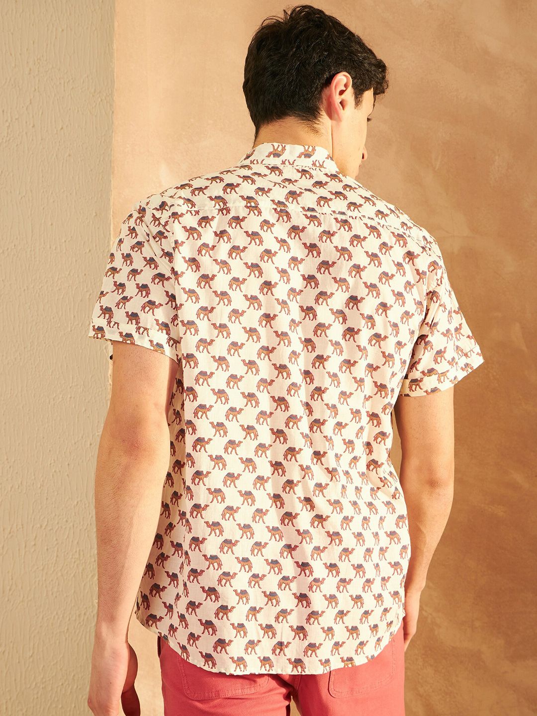 DENNISON Block Printed Lightweight Casual Shirt