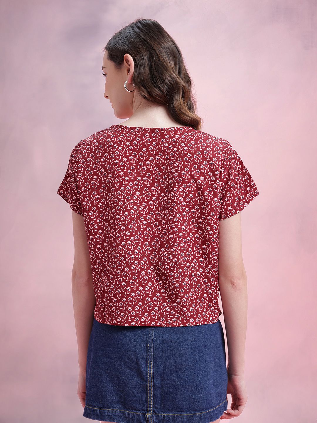 DressBerry Floral Print Top
