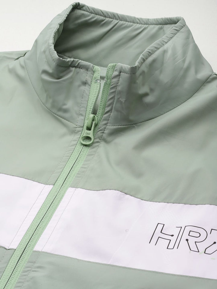 HRX by Hrithik Roshan Striped Lifestyle Bomber Jacket